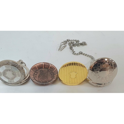 238 - Four modern hunter pocket watches (4)