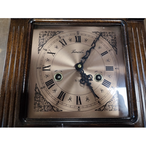 474 - Lincoln wall hanging clock