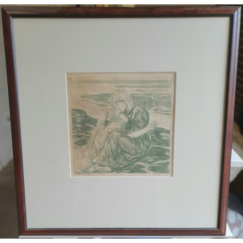 127 - Charles Haslewood SHANNON (1863-1937) lithograph, signed in pencil, lower left corner and numbered 8... 