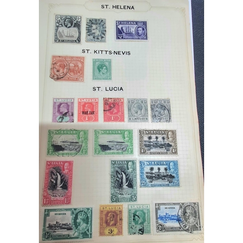 60 - Simplex stamp album containing a good collection of GB Victoria & early 20thC mounted used and early... 