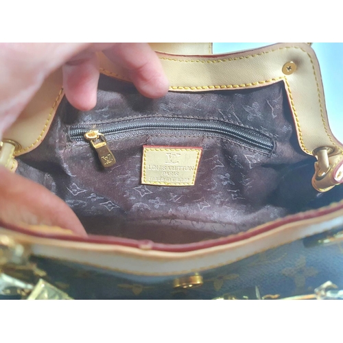 79 - Louis Vuitton, as new, matching handbag and purse