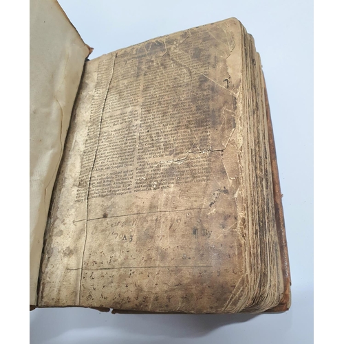 28 - 1633 King James Bible Quarto size, believed to have been printed by Robert Barker- London