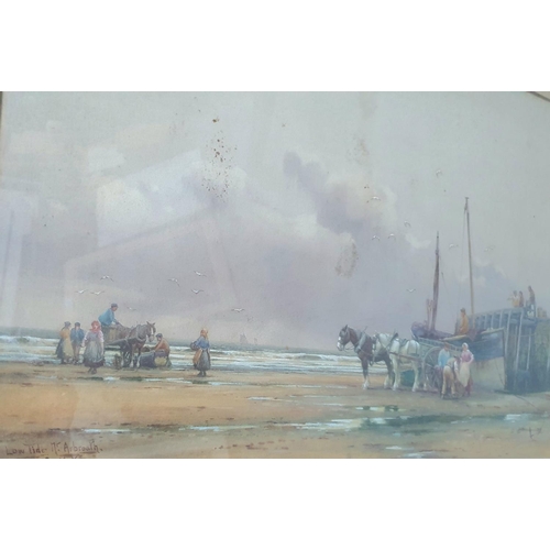 147 - George Hamilton CONSTANTINE (1878-1967) large watercolour entitled in bottom left corner 