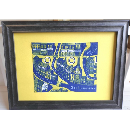 84 - Grayson PERRY (born 1960)print on fabric 