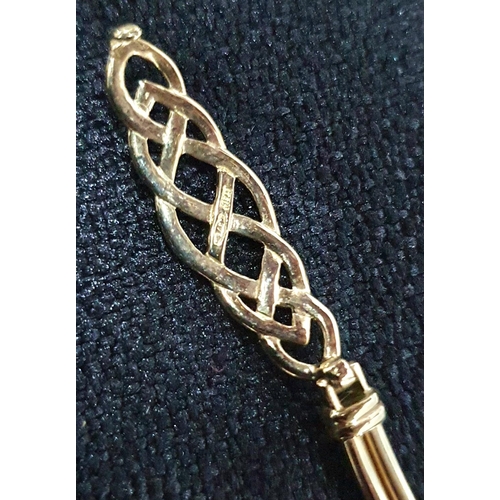 26 - Ladies 9ct yellow gold bangle,

4.3 grams