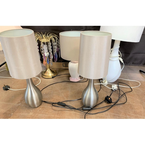 434 - Collection of six table lamps (6)