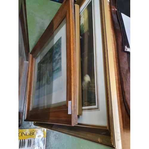 1285 - 3 framed pictures