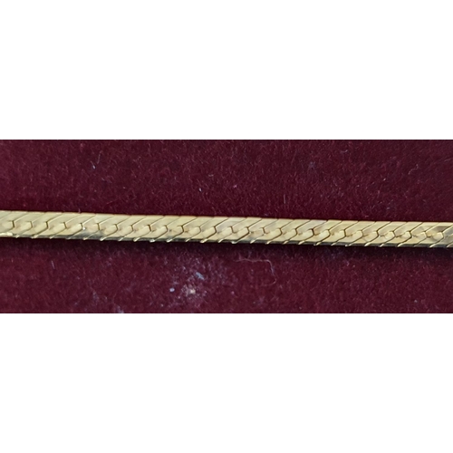 148 - Two fine 9ct gold bracelets, both in presentation boxes (2)