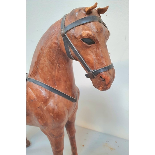 180 - Retro leather horse,

36cm long x 32cm high