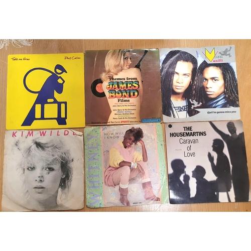 378 - Large quanity of mainly 1980s singles (Qty)