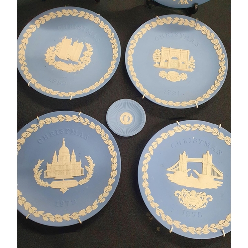 477 - Collection of Wedgewood Jasperware plates (Qty)