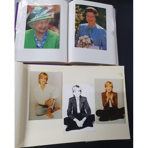 406 - Quantity of hardback books relating to William and Kate together with 2 reproduction photograph albu... 