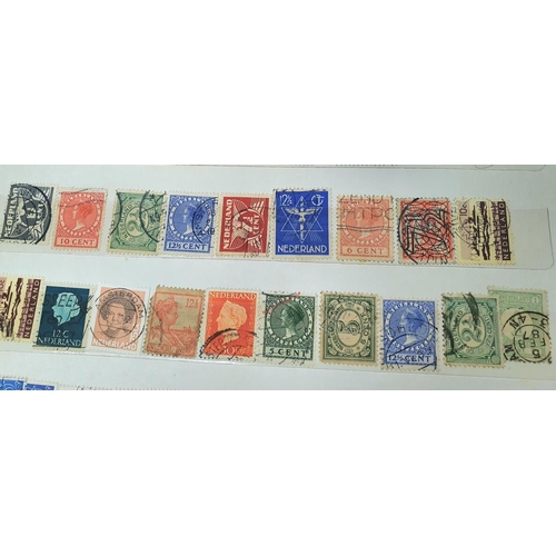 450 - Four stamp albums including a whole album of German, good collection of Japan, China and Hong Kong, ... 