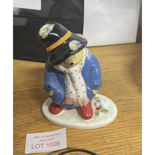 1006 - Coalport Paddington bear figurine