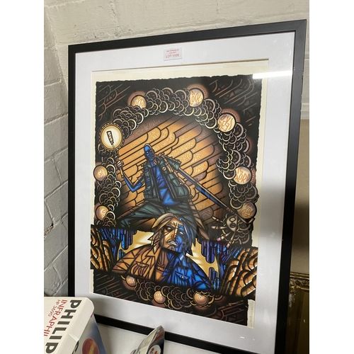 1105 - Framed print