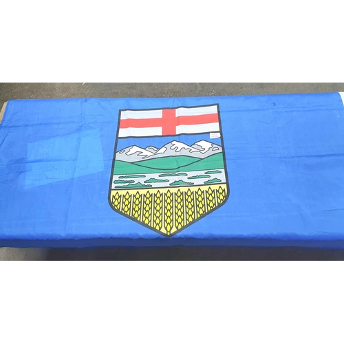 1123 - Flag of Alberta Province, Canada