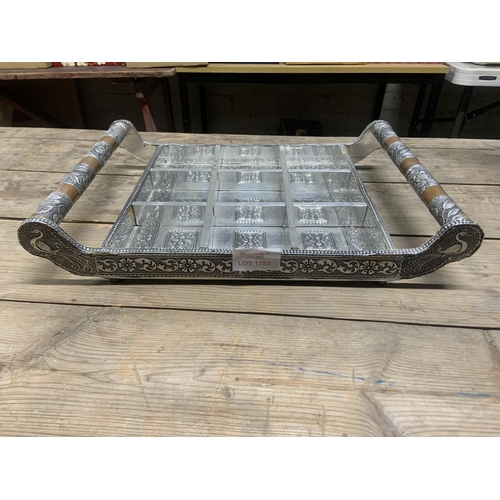 1153 - Patterned serving tray