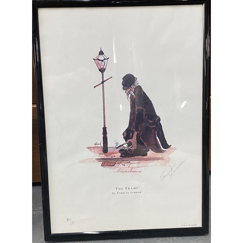 46 - Two Framed Francis Lennon prints 'The Tramp and Ball Games and Catapults'

Approx 30x20 cm