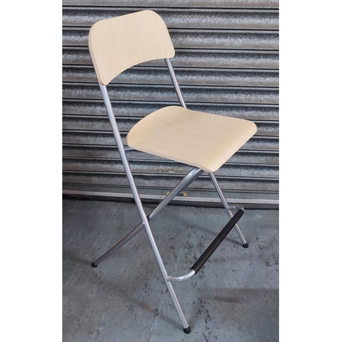 429 - Ikea folding Franklin chair/barstool