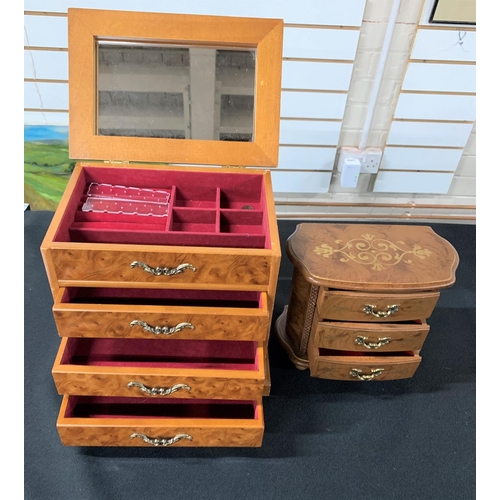 10 - Two jewellery boxes (2)