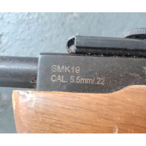 139 - SMK19 .22 air rifle