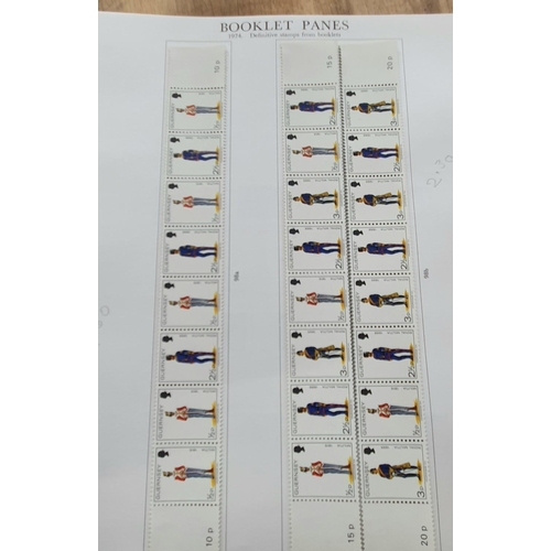 186 - Red Channel Islands album containing both Guernsey and Jersey UM sets and blocks, mainly QE II