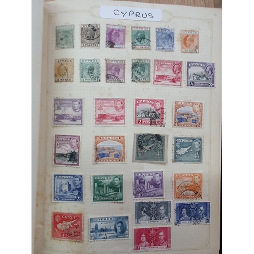 188 - Two albums of world stamps to include a 1944 mint set of Graham Land over-prints, collection of Denm... 