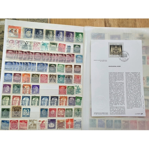 191 - Two albums of Germany stamps mainly unmounted used including early examples and third Reich (hundred... 