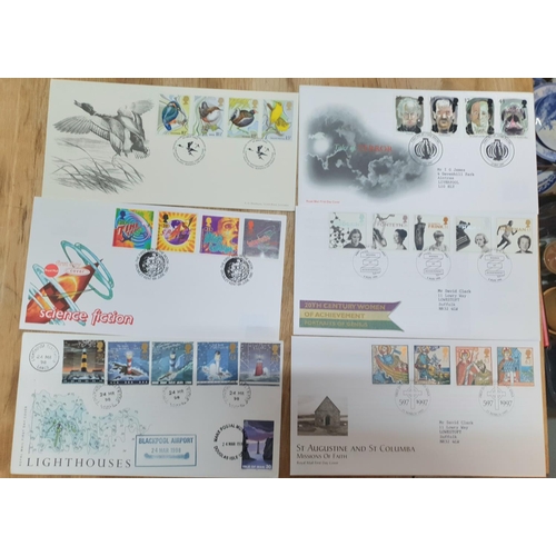 199 - Box of 1990s QEII first day covers, virtually all with special postmarks, many Benhams, (Qty),

some... 