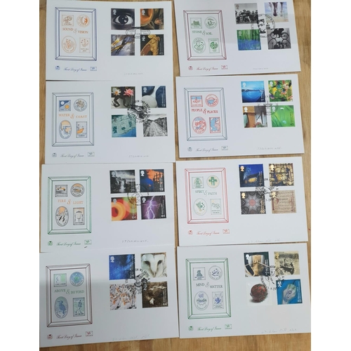 200 - Box of 2000s QEII first day covers, virtually all with special postmarks, many Benhams including app... 