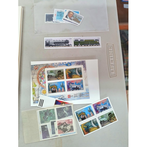 205 - Boxed souvenir collection of 1986 Canada stamps