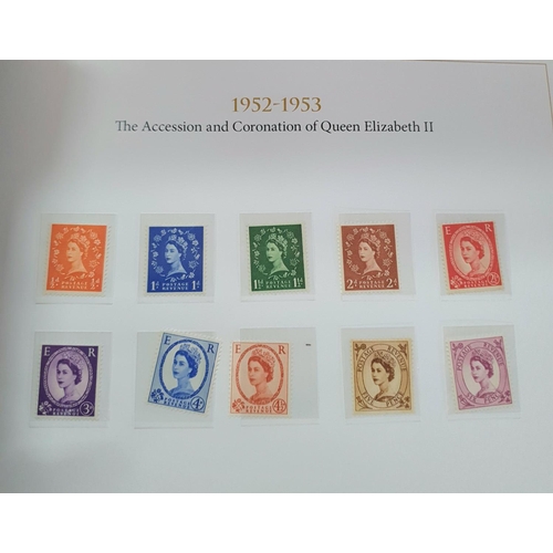 207 - Westminster Collection, limited edition book (147/995) with QEII mint stamp sets 1952-2015