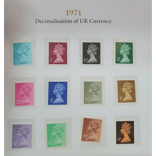 207 - Westminster Collection, limited edition book (147/995) with QEII mint stamp sets 1952-2015