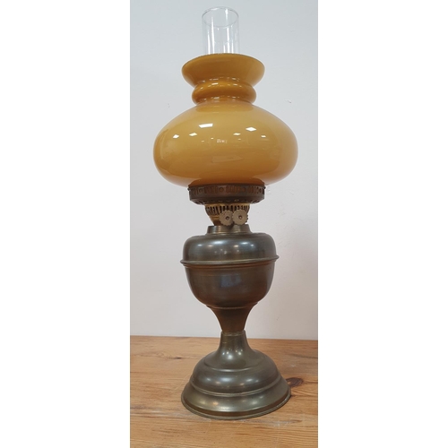 248 - Antique oil lamp