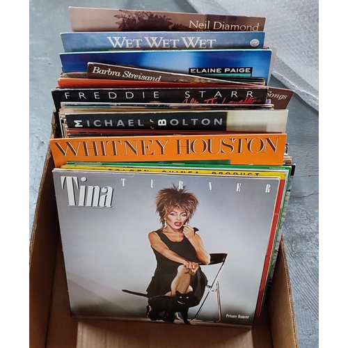 273 - Collection of various LP's including Tina Turner, Wet Wet Wet, Barbara Streisand etc. (Qty)