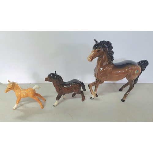 333 - Beswick horse and foals (3)