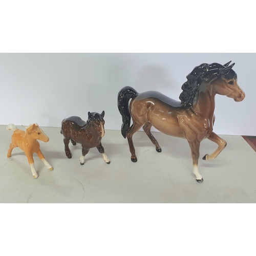 333 - Beswick horse and foals (3)