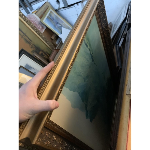 295 - Huge quantity of (mainly) framed prints (Qty)