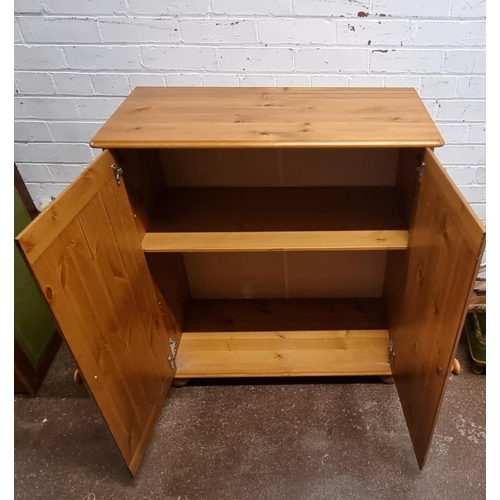 392 - Pine cupboard