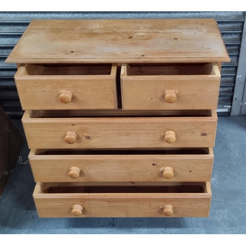 399 - Pine chest of drawers