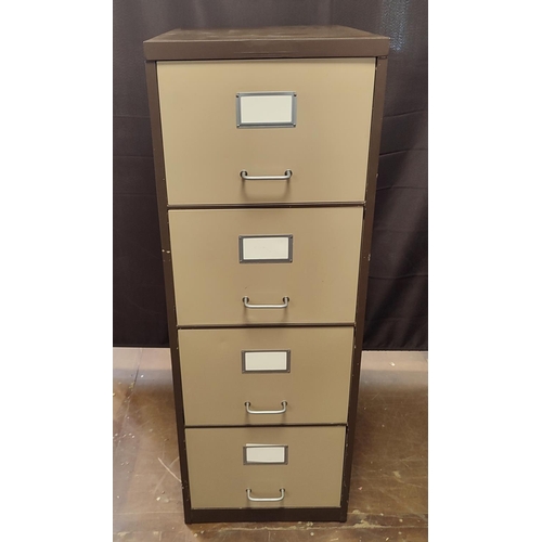 407 - Metal filing cabinet, good quality