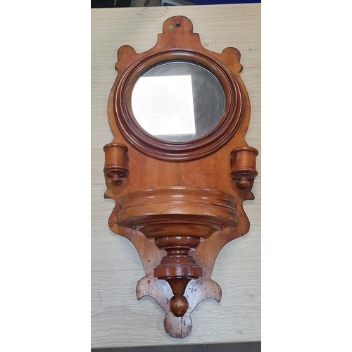 231 - Ornate Victorian hanging mirror