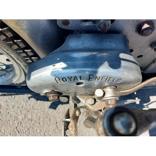 524 - Royal Enfield, 1949, Model 'G' competition trials motorcycle, rigid frame, Historic vehicle, Tax and... 