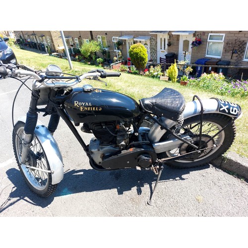 524 - Royal Enfield, 1949, Model 'G' competition trials motorcycle, rigid frame, Historic vehicle, Tax and... 