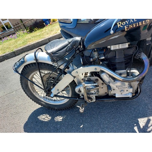 524 - Royal Enfield, 1949, Model 'G' competition trials motorcycle, rigid frame, Historic vehicle, Tax and... 