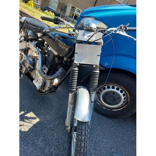 524 - Royal Enfield, 1949, Model 'G' competition trials motorcycle, rigid frame, Historic vehicle, Tax and... 