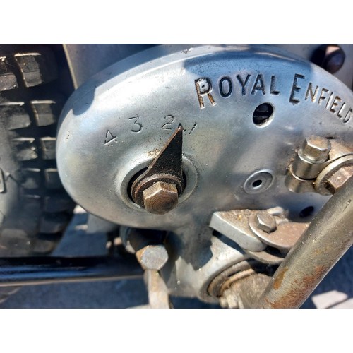 524 - Royal Enfield, 1949, Model 'G' competition trials motorcycle, rigid frame, Historic vehicle, Tax and... 