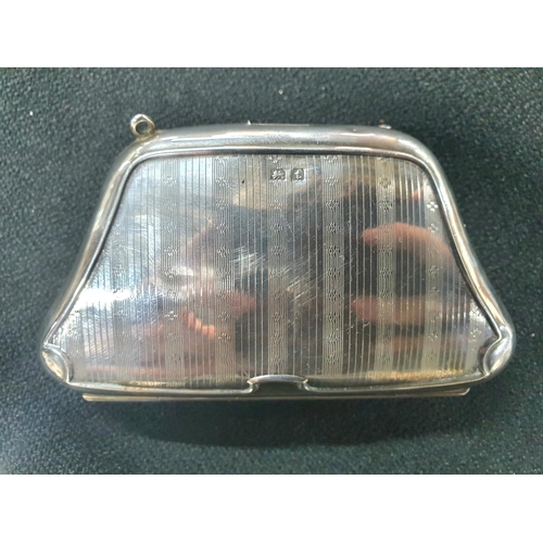 4 - Birmingham 1918 silver purse