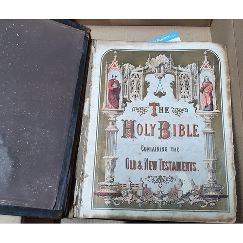 1015 - Large, late Victorian family bible