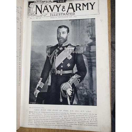 1096 - The Army & Navy Illustrated, late Victorian armed forces book